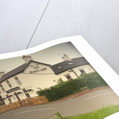 The Black Cow Public House in Lees by Sarah Smith