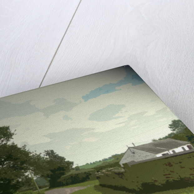 Rural Lane near Corner Farm by Sarah Smith