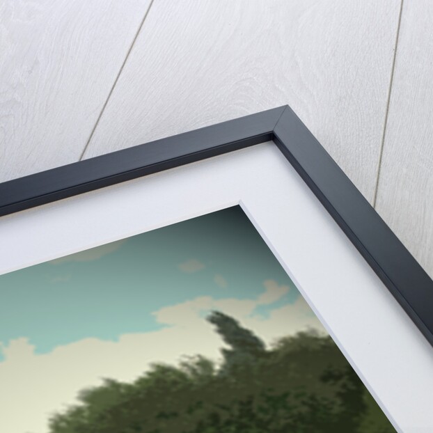 Jetty and Boating Lake in Markeaton Park by Sarah Smith