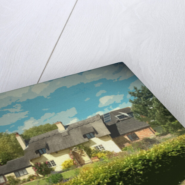 Thatch Cottage in Shirley by Sarah Smith
