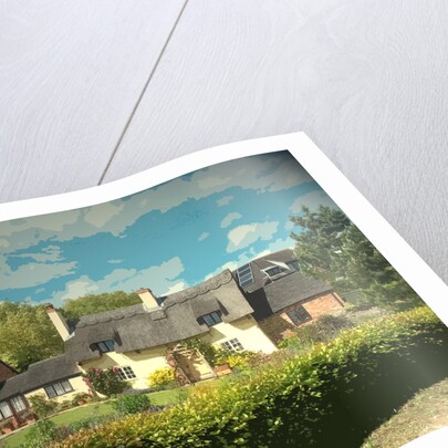 Thatch Cottage in Shirley by Sarah Smith