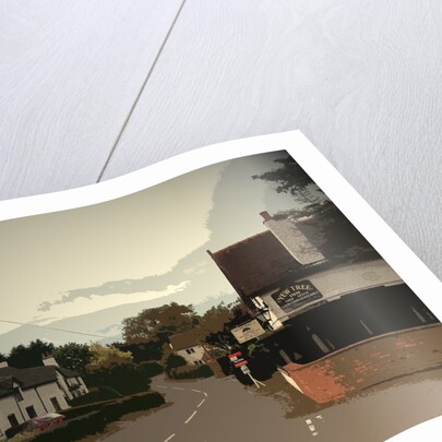 Village Scene in Ednaston by Sarah Smith