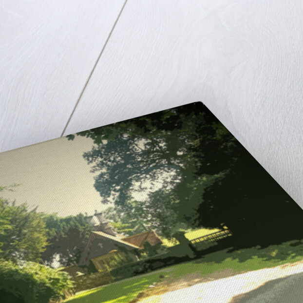 Ashbourne Lodge at the Entrance to Gatehouse at the northern entrance to the estate by Sarah Smith