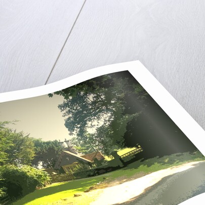 Ashbourne Lodge at the Entrance to Gatehouse at the northern entrance to the estate by Sarah Smith