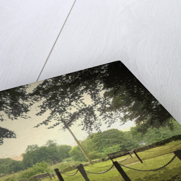 Village Scene in Thorpe by Sarah Smith