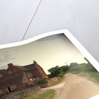 Hall Farm on Flagshaw Lane by Sarah Smith