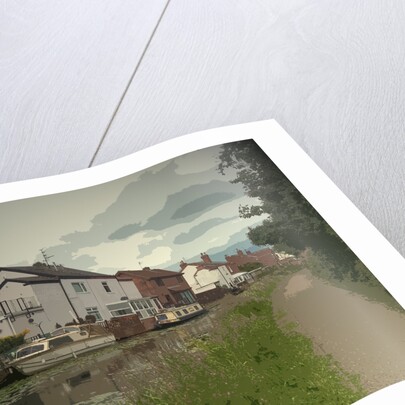 Watercraft Moored on the Erewash Canal by Sarah Smith