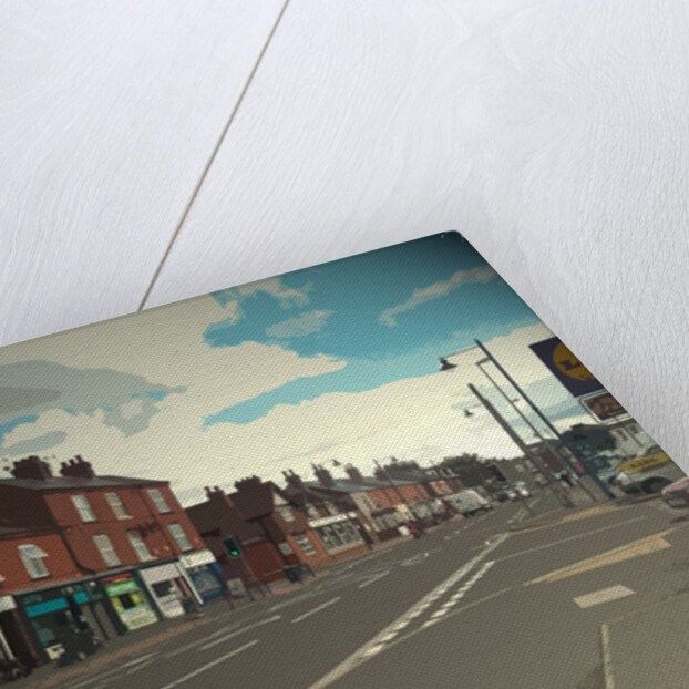 Station Road in Sandiacre by Sarah Smith