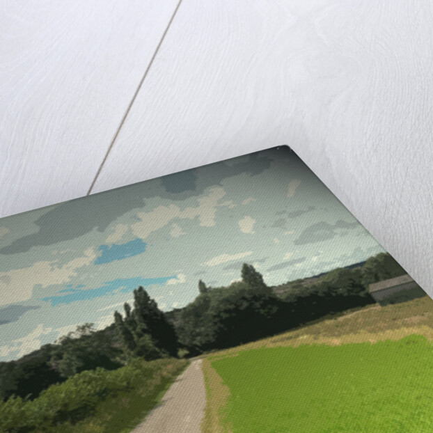 Tarmac Path Heading into Ockbrook by Sarah Smith