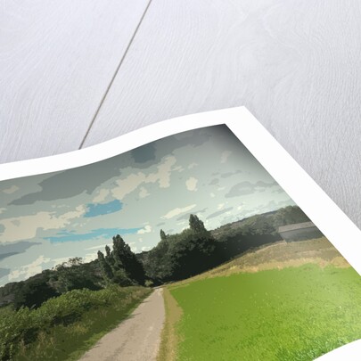 Tarmac Path Heading into Ockbrook by Sarah Smith