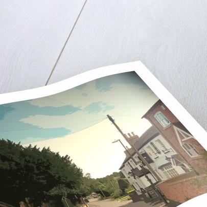 Village Scene in Ockbrook by Sarah Smith