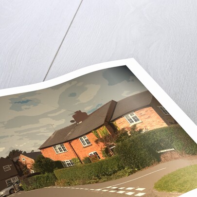 Alms Road in Doveridge by Sarah Smith