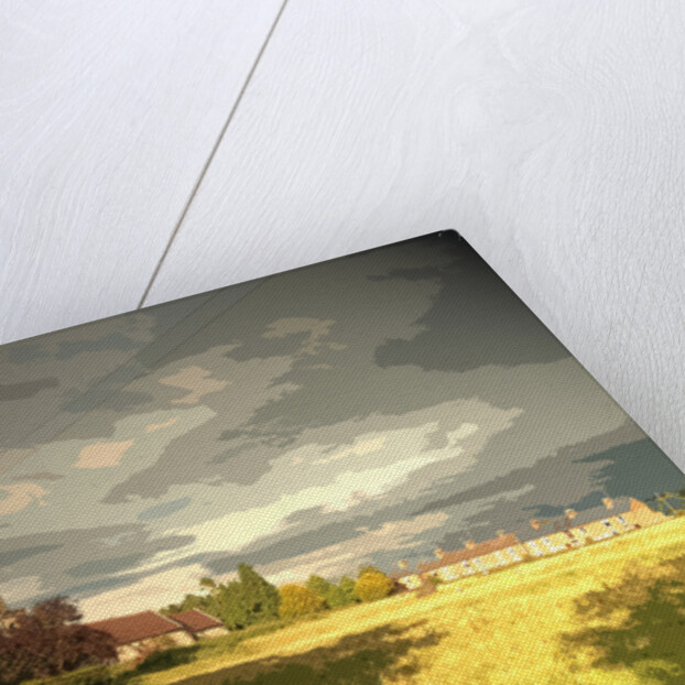 Abbey Fields and St Michael's Church in by Sarah Smith