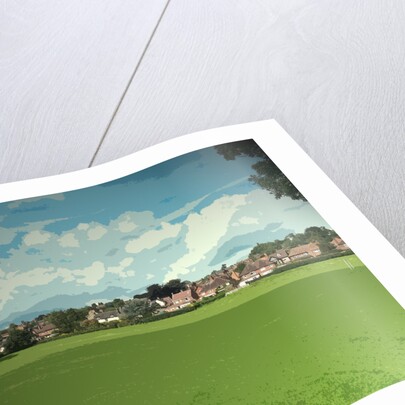 School Sports Fields in Ashbourne by Sarah Smith