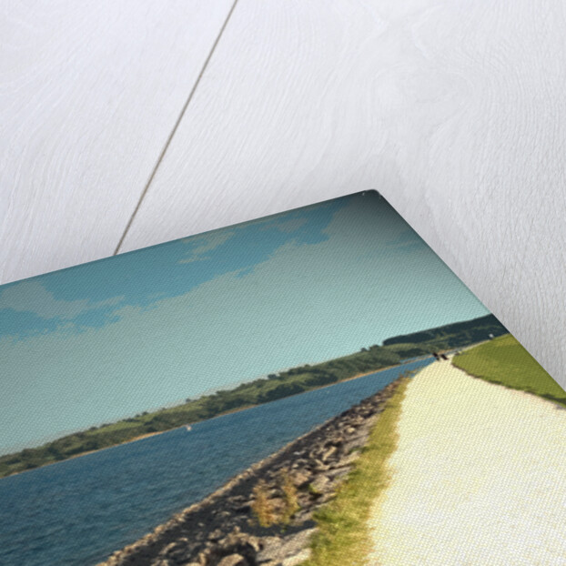 Water's Edge and Path at Carsington by Sarah Smith