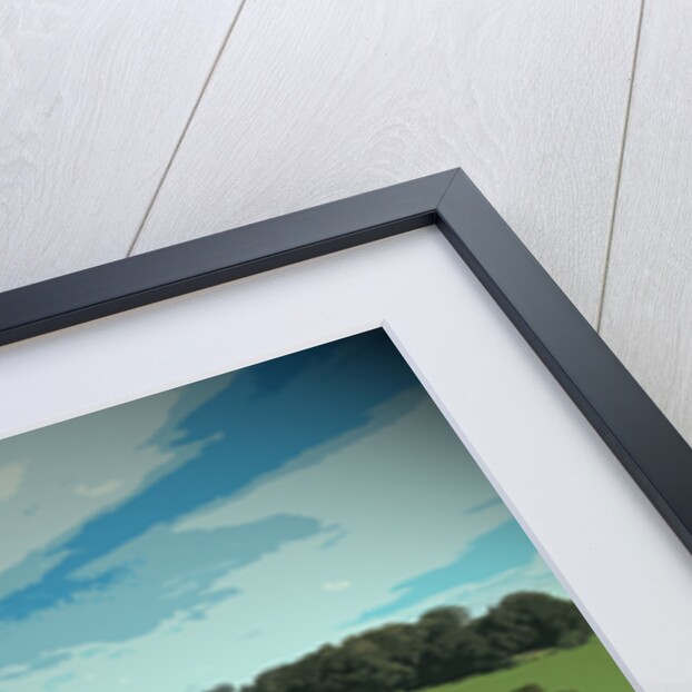 Farmland near Osmaston by Sarah Smith