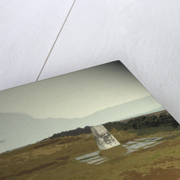 Triangulation Pillar at Shining Tor by Sarah Smith