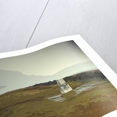 Triangulation Pillar at Shining Tor by Sarah Smith