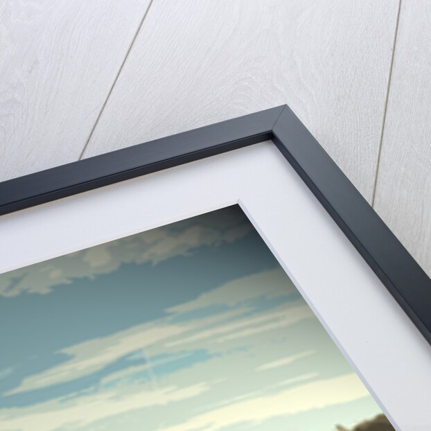 Plantation at Willington Gravel Pits by Sarah Smith