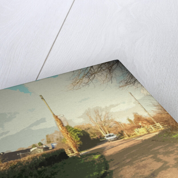 Malthouse Lane in Hatton by Sarah Smith