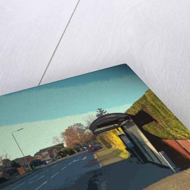 Bus Shelter on Draycott Road by Sarah Smith