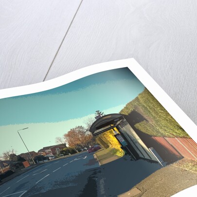 Bus Shelter on Draycott Road by Sarah Smith