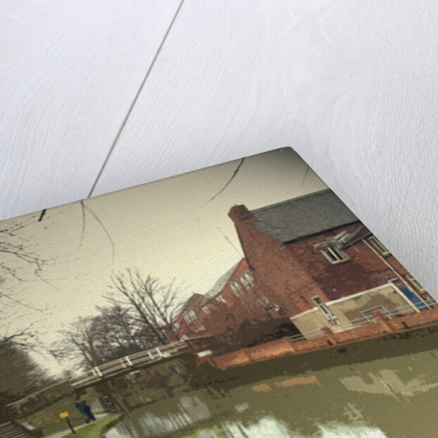 Footbridge over the Erewash Canal by Sarah Smith