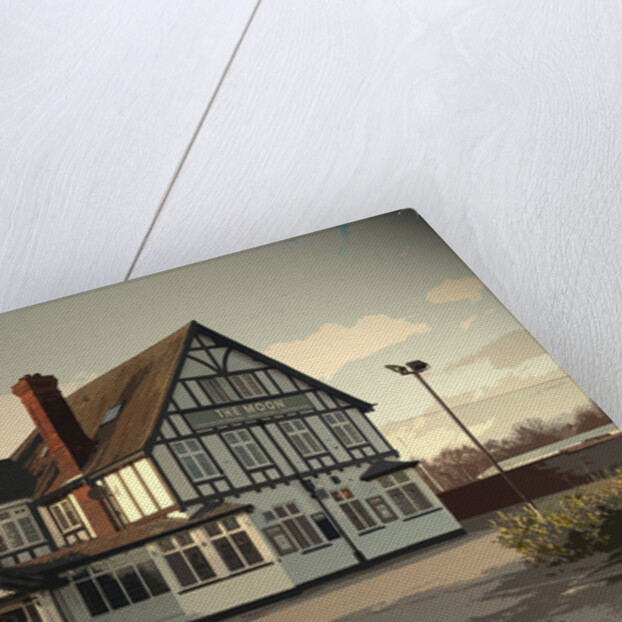 The Moon Public House in Spondon by Sarah Smith