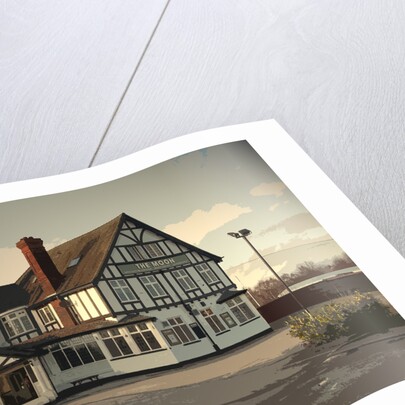The Moon Public House in Spondon by Sarah Smith