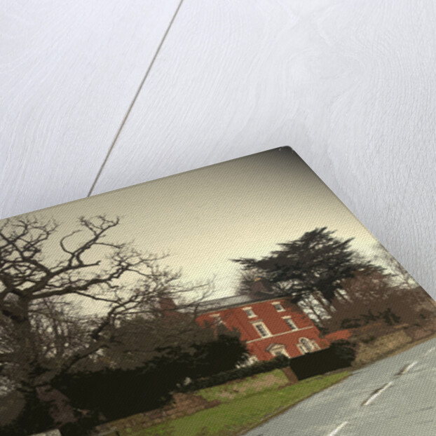 Station Road in Little Eaton by Sarah Smith