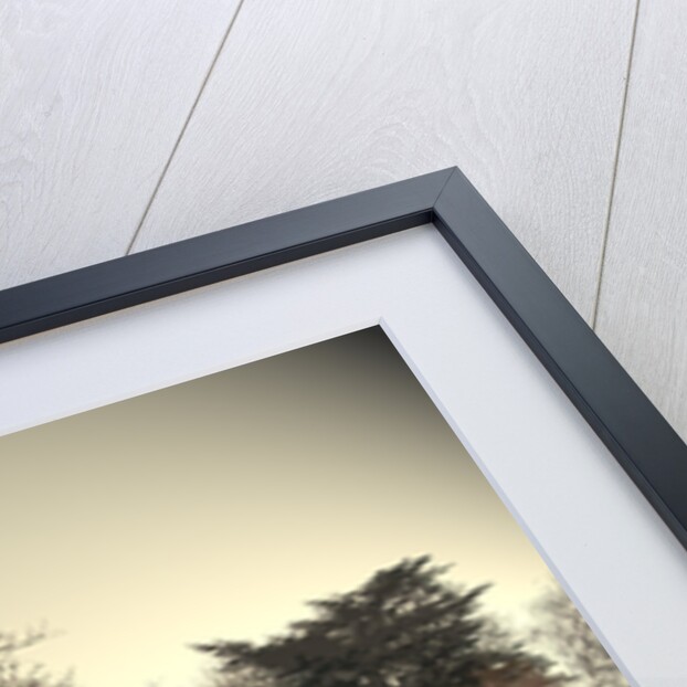 Station Road in Little Eaton by Sarah Smith