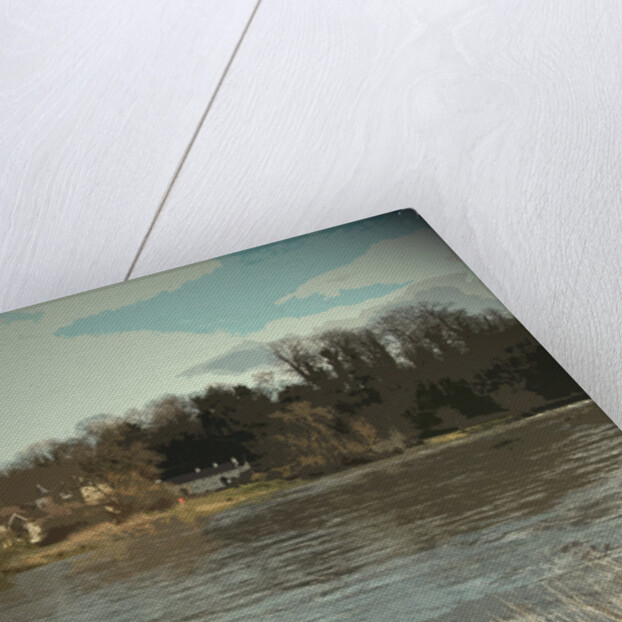 Priest House Hotel and River Trent by Sarah Smith