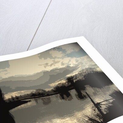 The River Trent at Barrow upon Trent by Sarah Smith