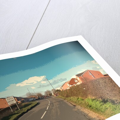 Derby and Sinfin Entrance Sign by Sarah Smith