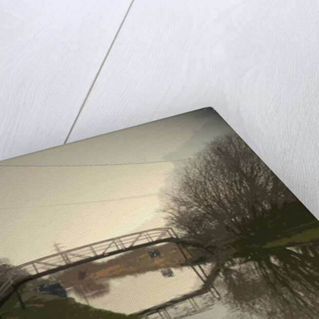 Footbridge over the Trent and Mersey by Sarah Smith