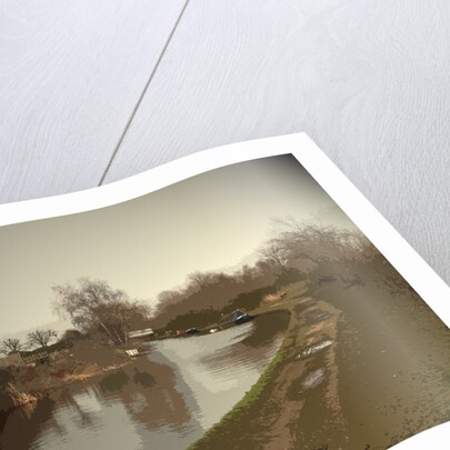 The Trent and Mersey Canal at Willington by Sarah Smith