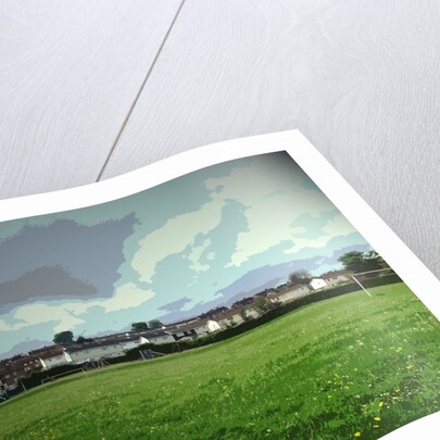 Playing Fields by the Mickley Estate by Sarah Smith