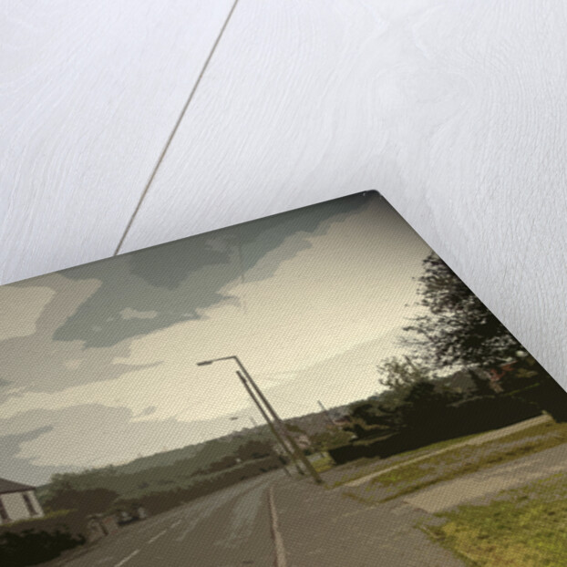 Little Morton Road in North Wingfield by Sarah Smith