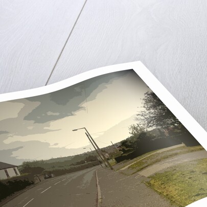 Little Morton Road in North Wingfield by Sarah Smith