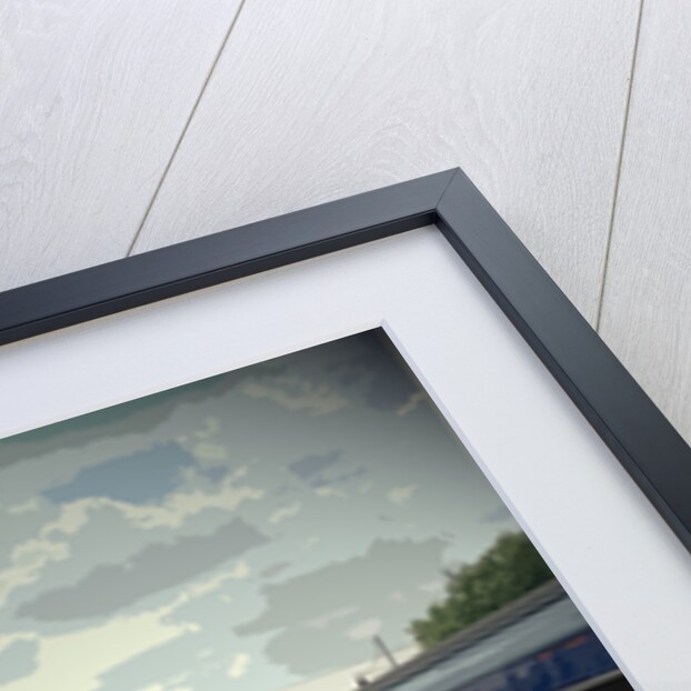 Departing Train at Shirebrook Railway by Sarah Smith