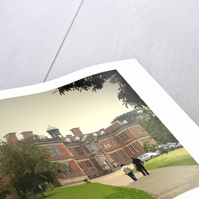 Sudbury Hall. A mixture of classical and local influences are evident in the architecture of this 17th century hall by Irene Johnson
