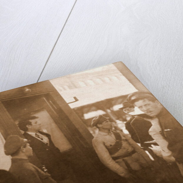 Nicolas train station, may designate the Vitebsky Station, Saint Petersburg, Russia by Anonymous