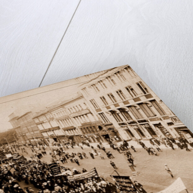 Demonstration on the Nevski Prospect, Petrograd, Saint Petersburg Russia by Anonymous
