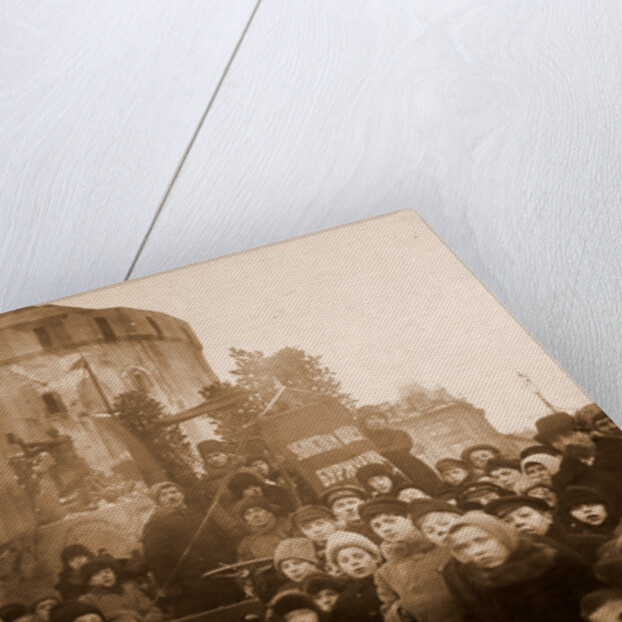 May 1st at Petrograd, St. Petersburg, before the Winter Palace by Anonymous