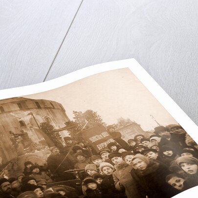 May 1st at Petrograd, St. Petersburg, before the Winter Palace by Anonymous