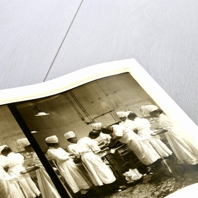 Japanese doctors operating on a patient's wound by Anonymous