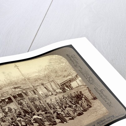 The lotus-flower, a typical game played by Japanese children during cherry-bloom festival, Tokyo by Anonymous