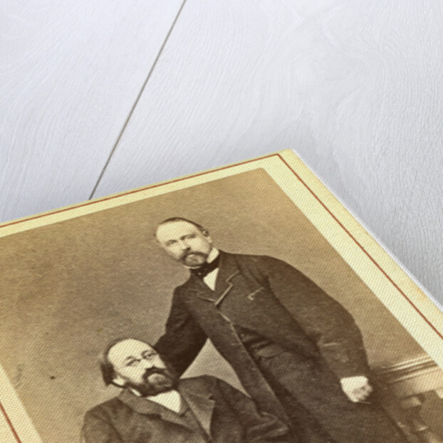 Konstantin Nikolaevich Leontev and Mikhail Nikiforovich Katkov by Anonymous