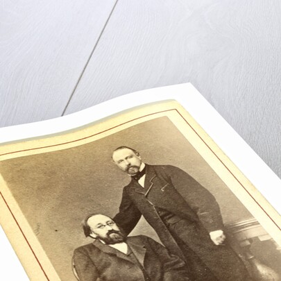 Konstantin Nikolaevich Leontev and Mikhail Nikiforovich Katkov by Anonymous