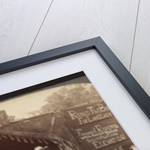 Fun making by the earthquake refugees - a temporary home, San Francisco, California, USA by Anonymous